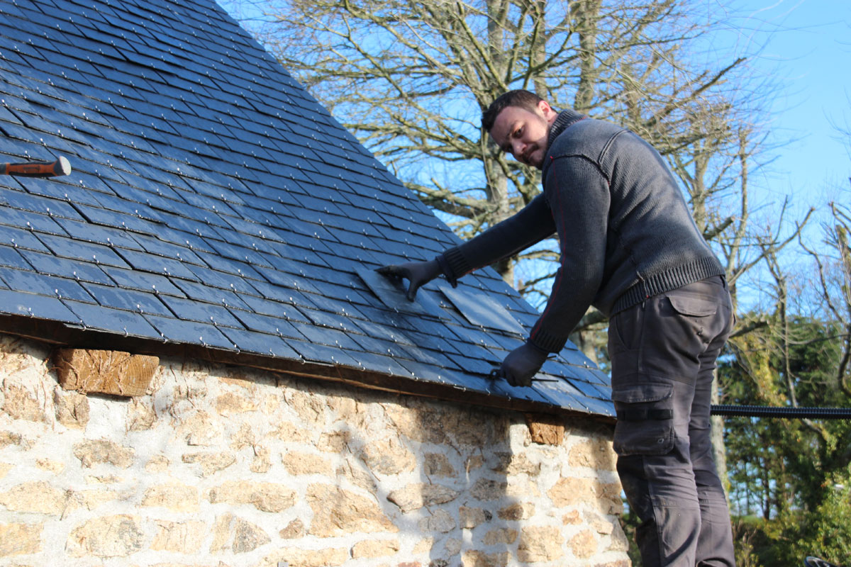 L'ardoise Le Menn Couverturezinguerie à Quimper